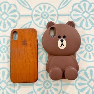 IPhone X Two phone cases